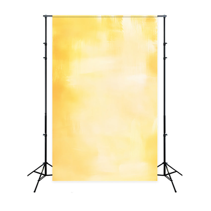 Gelber Foto Hintergrund Goldenes Licht Pinselstruktur Abstrakte Studio Hintergründe Fotografie CSH58-162