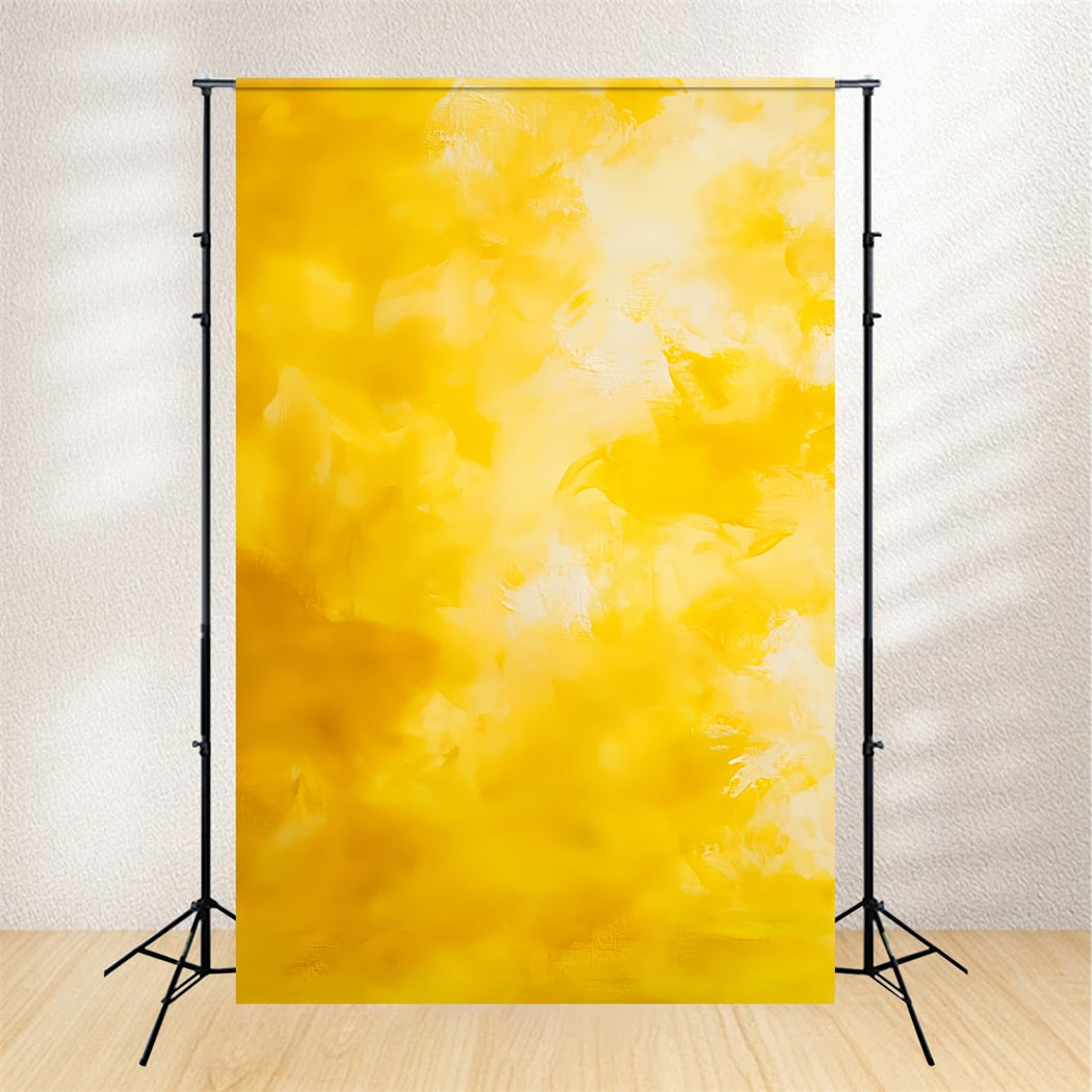 Gelber Foto Hintergrund Helle goldene Wolkenstruktur Abstrakter Foto Hintergrund für Fotografie CSH58-166