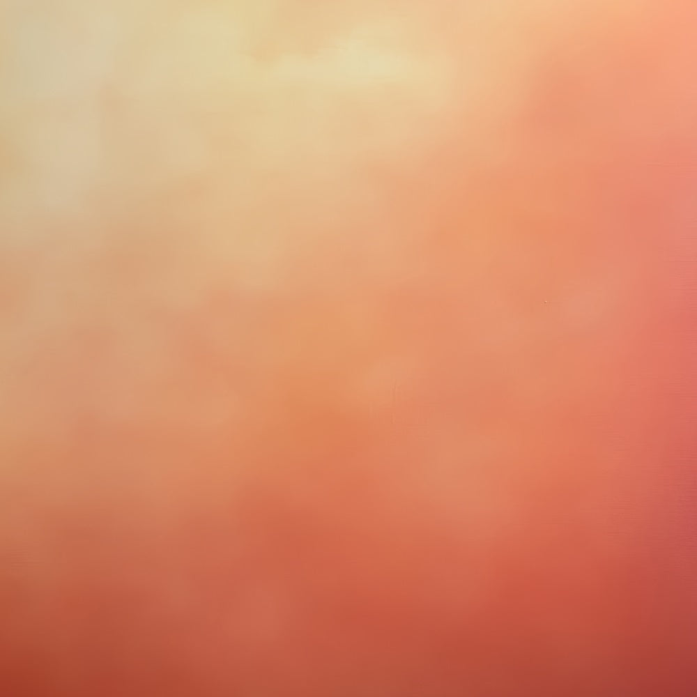 Orangefarbener Foto Hintergrund mit Pfirsichfarbene Nebelverlaufstextur, abstrakte Studio Hintergründe CSH58-170