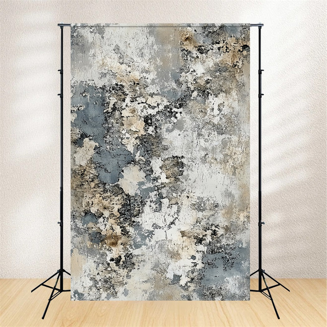 Grunge Foto Hintergrund Verwitterter Stein Betonrisse Abstrakte Fotografie-Studio Hintergründe CSH58-180