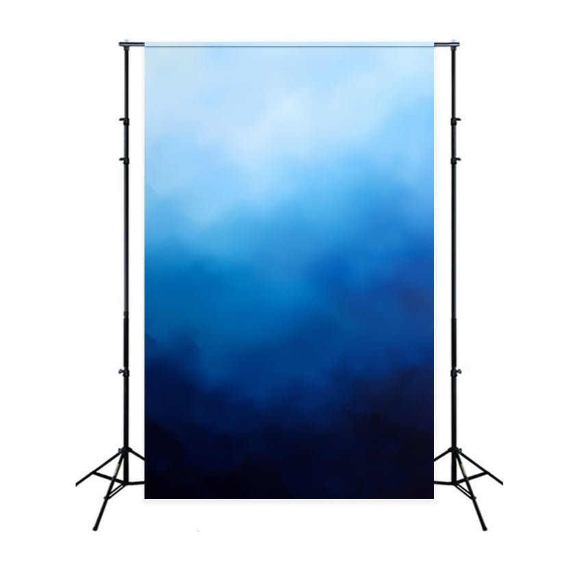 Jahrbuch Foto Hintergrund Farbverlauf Himmelblau-Fluss Abstrakte Studio Hintergründe CSH58-185