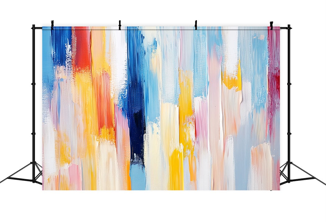 Watercolor Backdrop Color Splash Brush Strokes Abstract Photography Backdrops CSH58-190