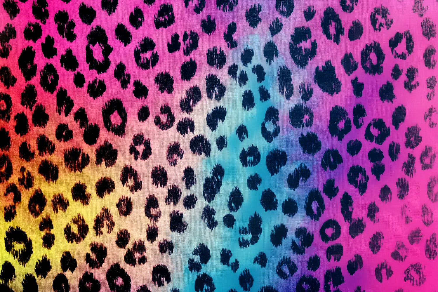 Cool Backdrops Rainbow Leopard Print Pattern Abstract Backdrops Photography CSH58-192