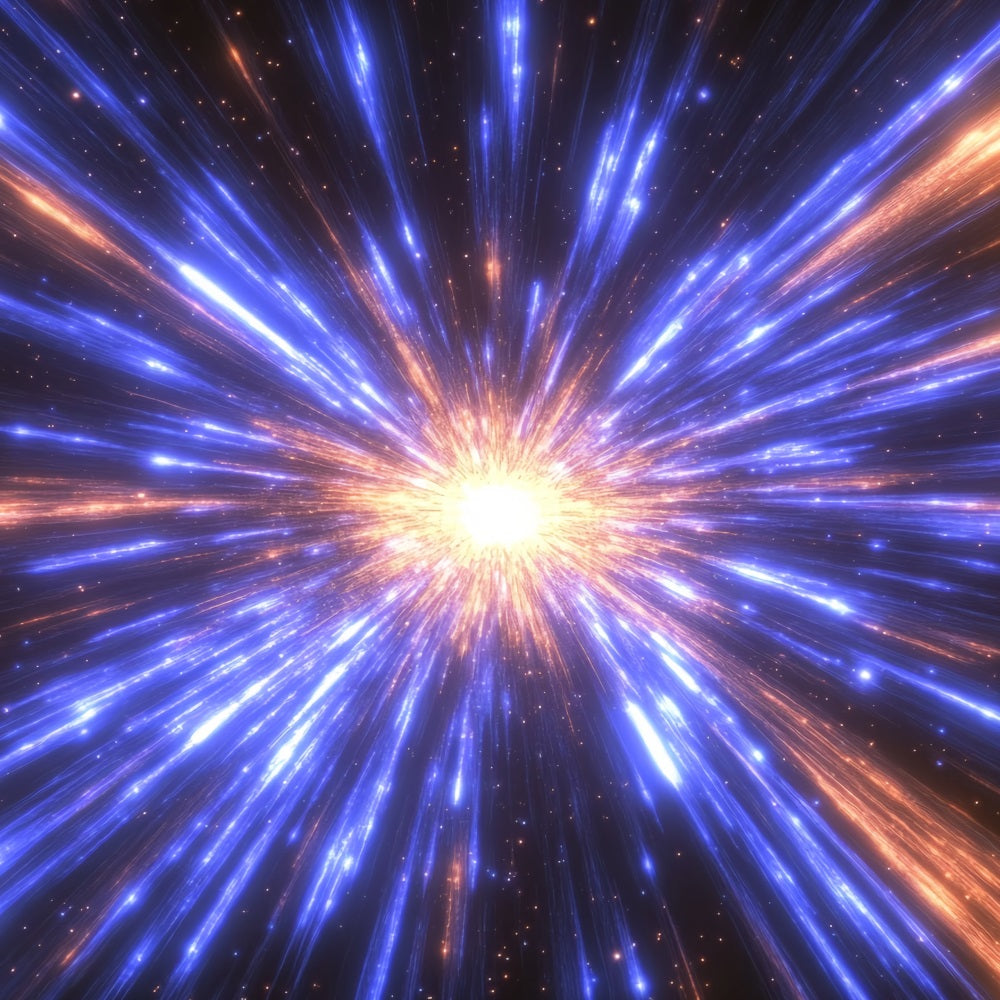 Coole Studio Hintergründe Kosmischer Sternenregen Energieausbruch Abstrakter Foto Hintergrund CSH58-193