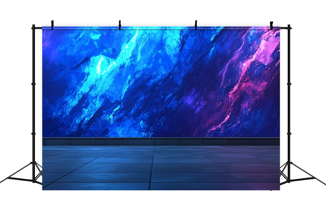 Coole Studio Hintergründe Blau Magenta Abstrakte Textur Abstrakter Foto Hintergrund für Fotografie CSH58-196