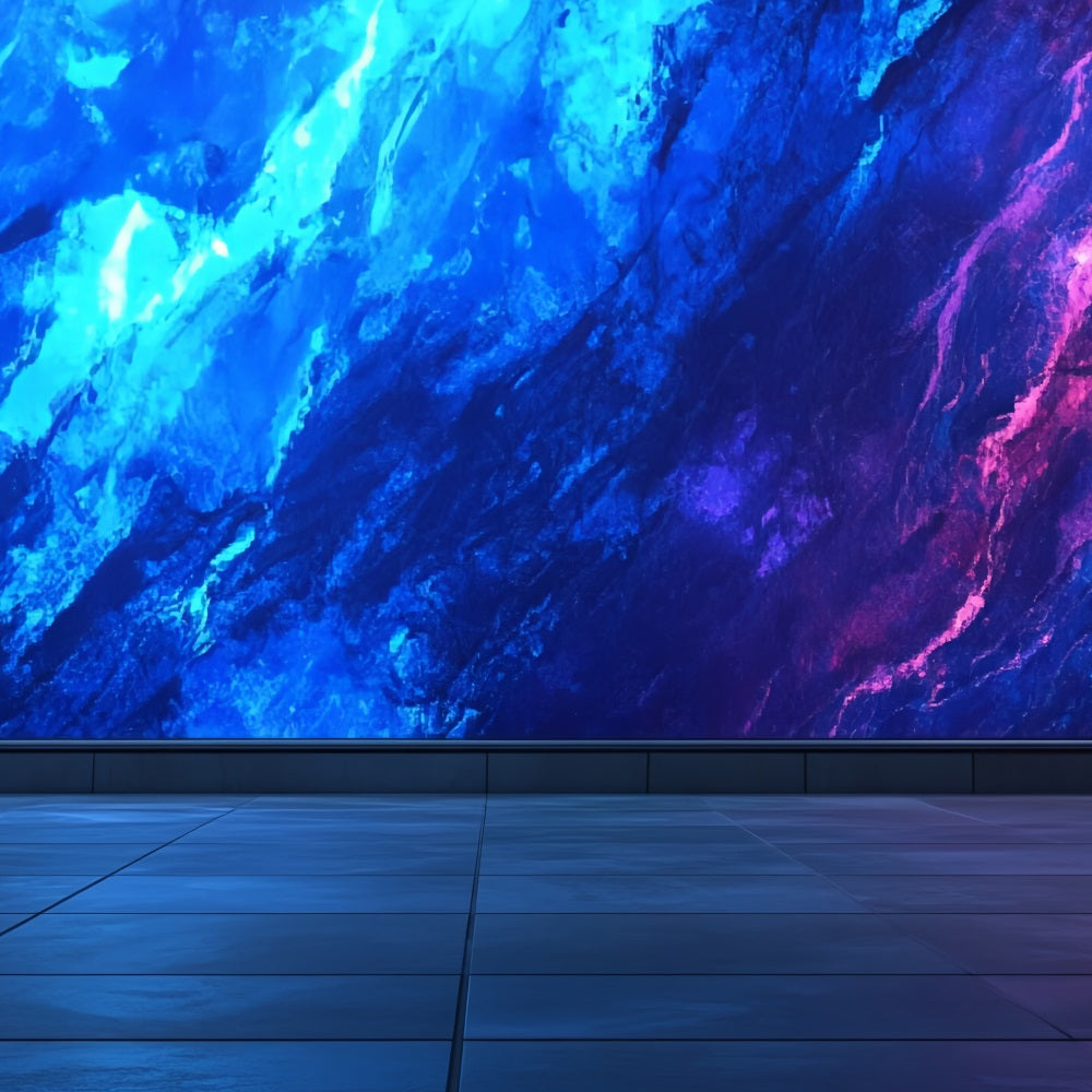 Coole Studio Hintergründe Blau Magenta Abstrakte Textur Abstrakter Foto Hintergrund für Fotografie CSH58-196