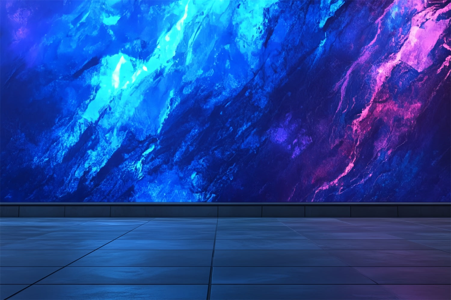 Cool Backdrops Blue Magenta Abstract Texture Abstract Backdrop for Photography CSH58-196