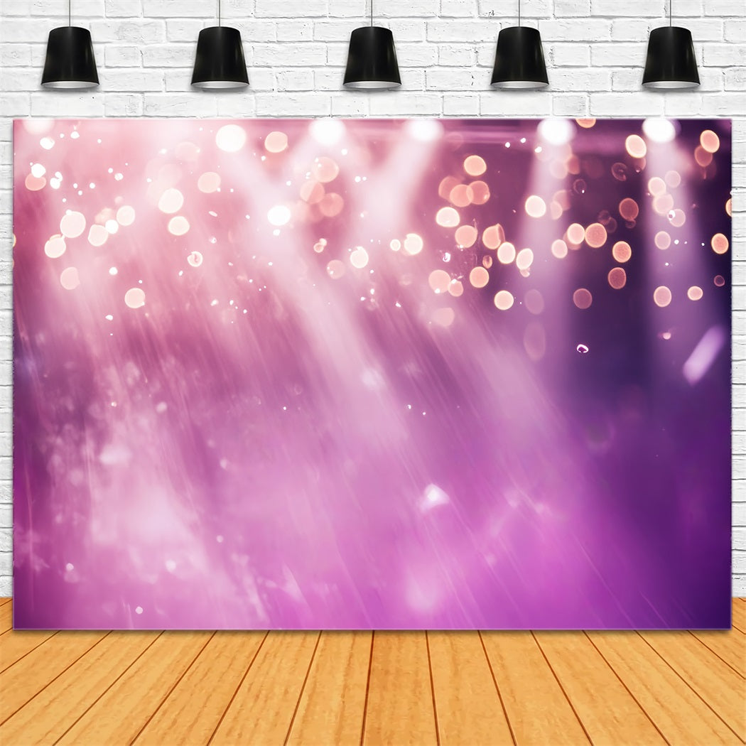 Spotlight Fotohintergrund Lila funkelnde Lichtstrahlen Bühnenhintergründe CSH58-246