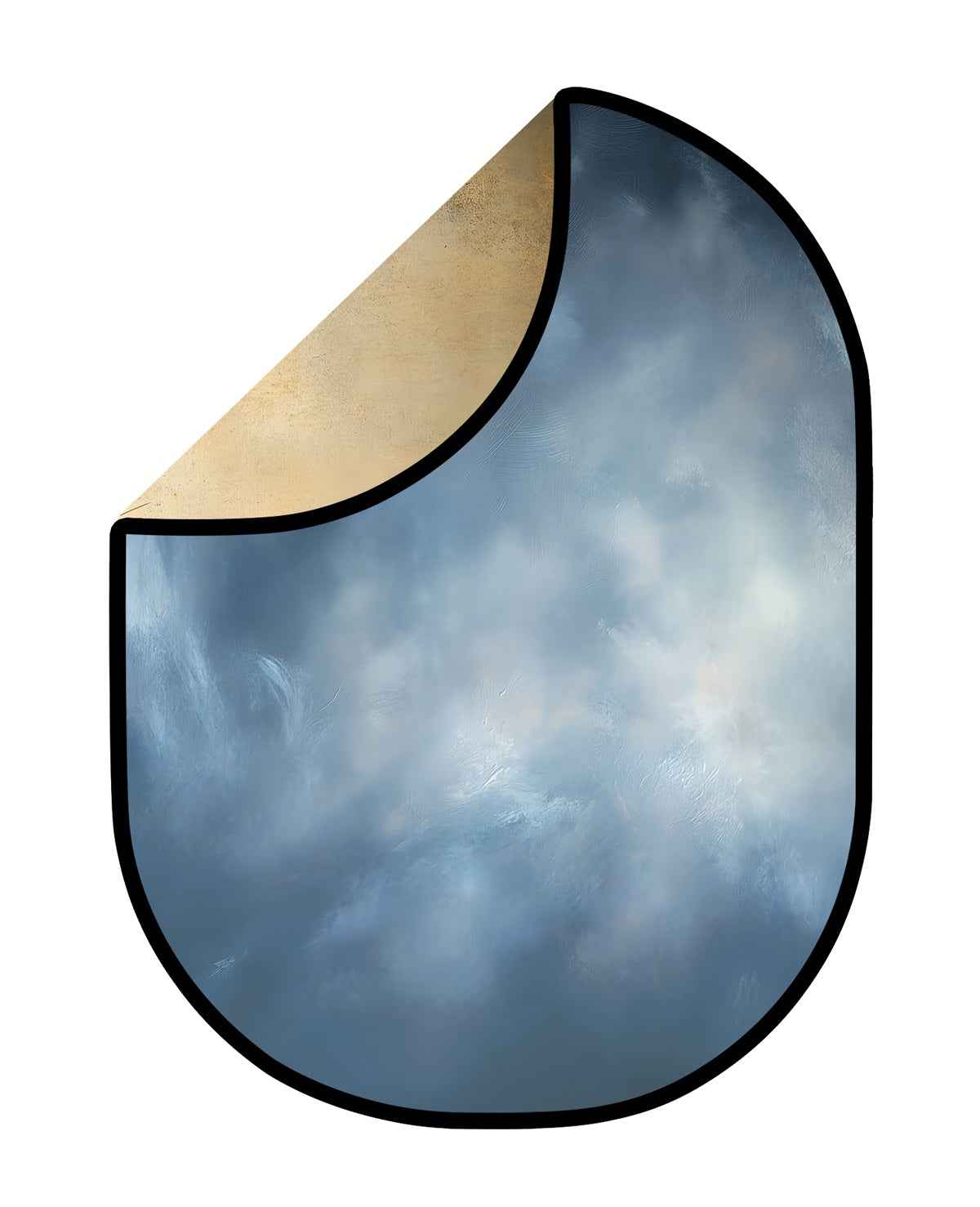 Selbstklebeband Backdrop Rustic Cream Blue Fog Backdrop CSH58-3