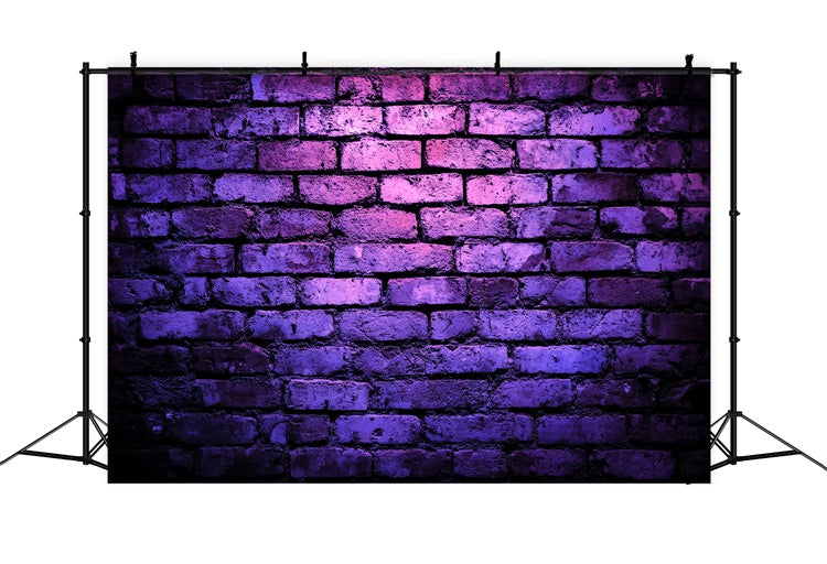 Backstein Backdrop Retro Violett Backstein Textur Backdrop CSH6-142