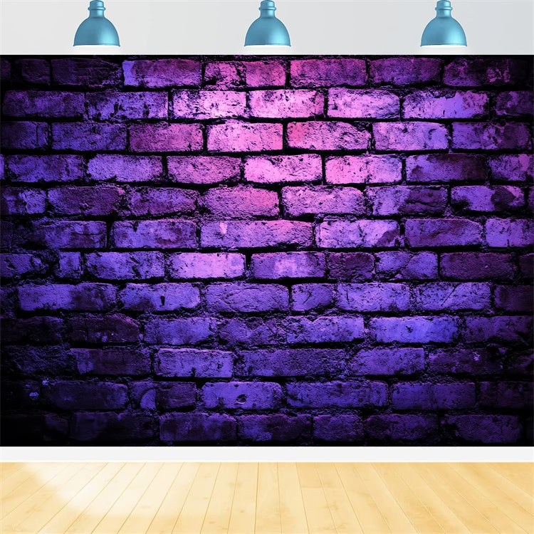 Backstein Backdrop Retro Violett Backstein Textur Backdrop CSH6-142
