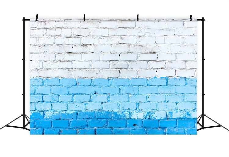 Backstein Backdrops Tranquil Ombre Backstein Textur Hintergrund CSH6-148