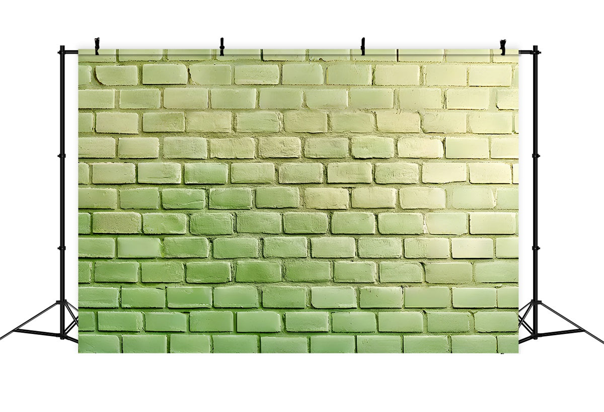 Backstein Backdrop Fotografie Soft Sage Backstein Textur Hintergrund CSH6-152