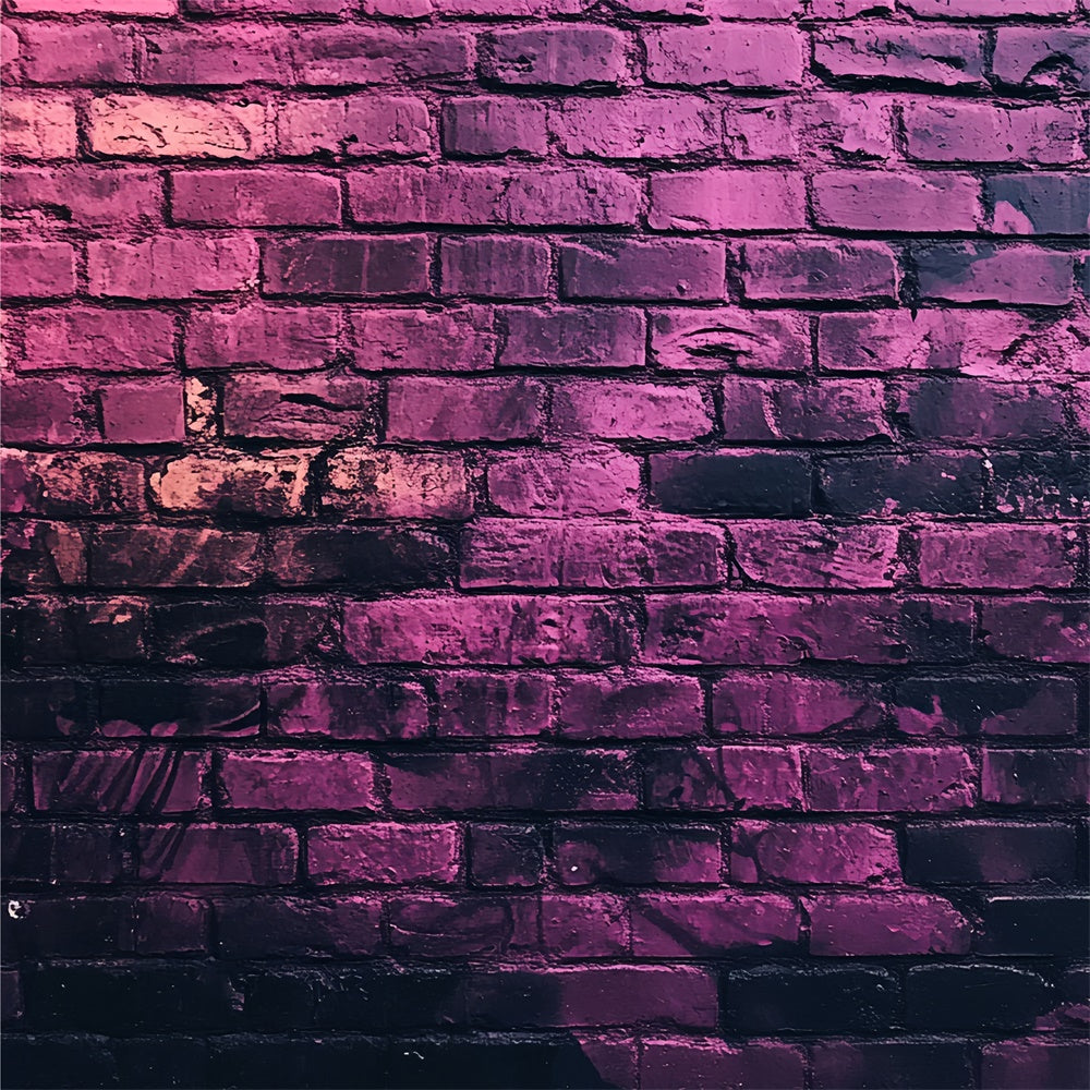 Backstein Backdrops Mitternachtsviolett Graffiti Wand Hintergrund CSH6-158