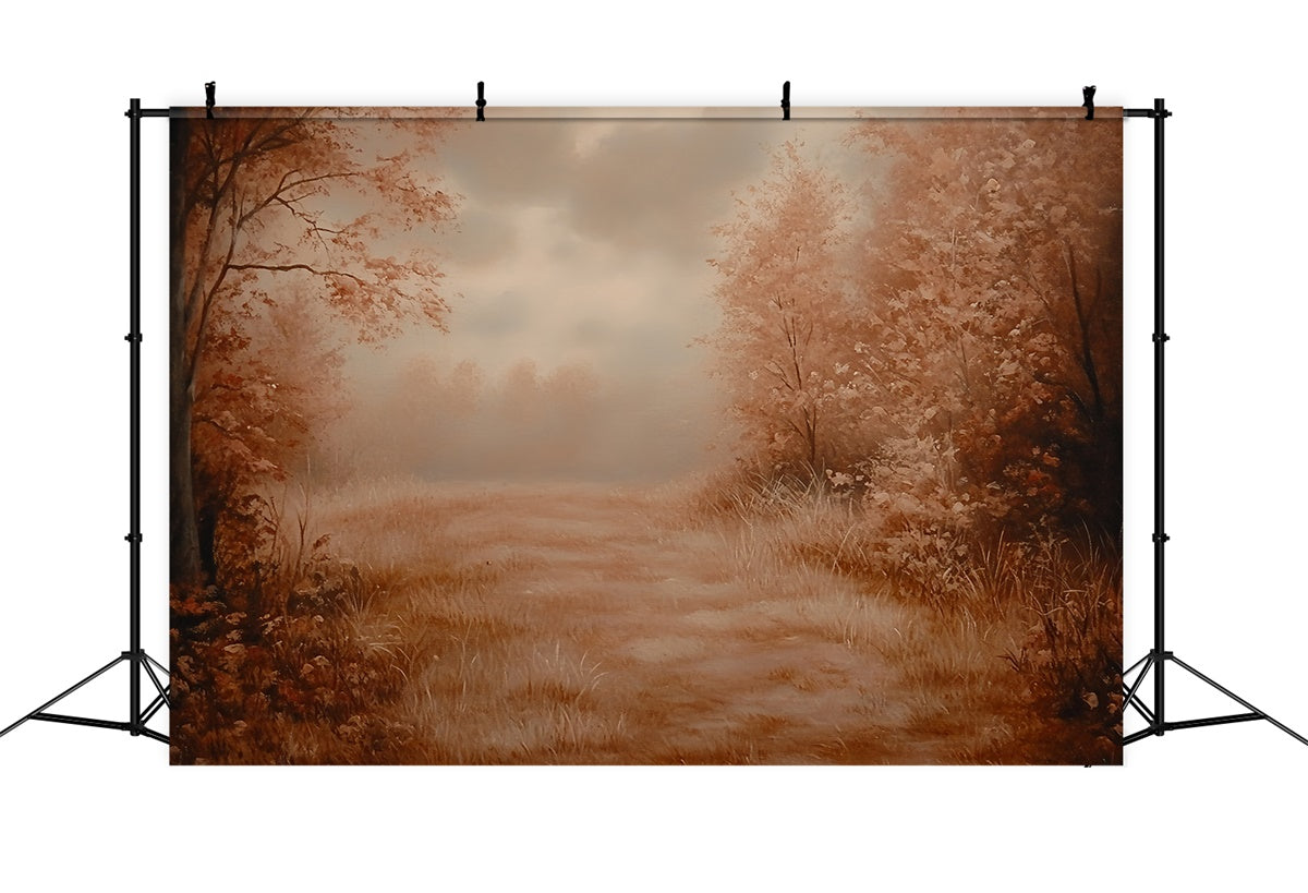 Forest Backdrop Fotografie Sepia Wald Traum Herbst Hintergrund CSH6-204