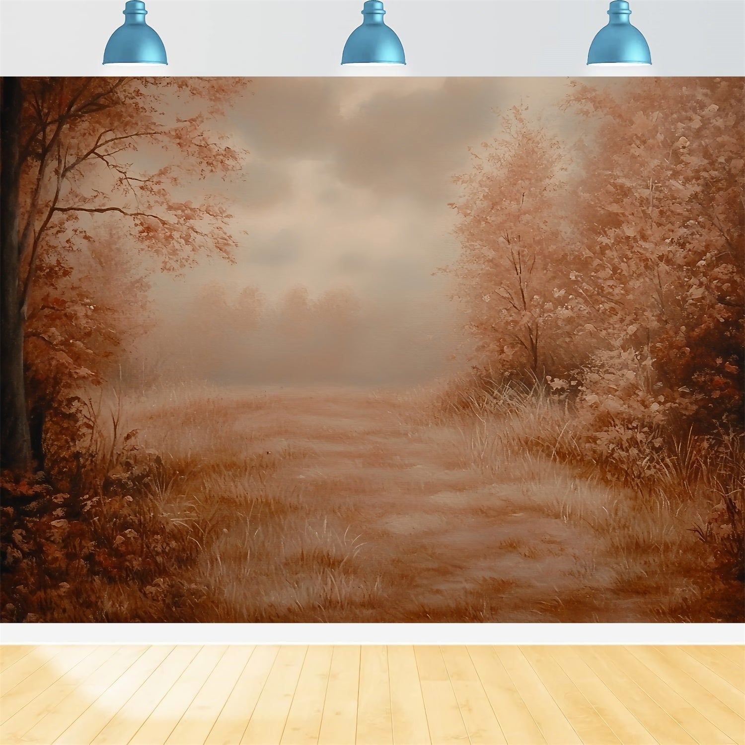 Forest Backdrop Fotografie Sepia Wald Traum Herbst Hintergrund CSH6-204