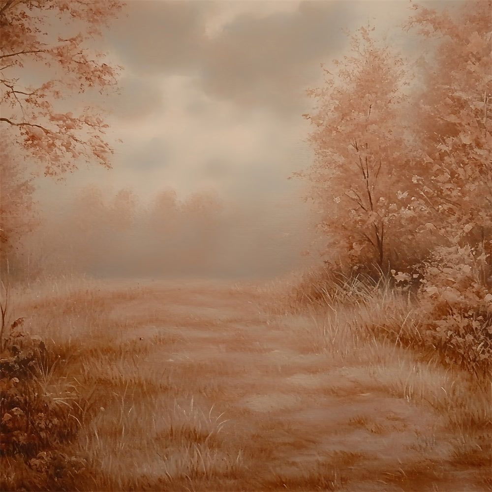 Forest Backdrop Fotografie Sepia Wald Traum Herbst Hintergrund CSH6-204