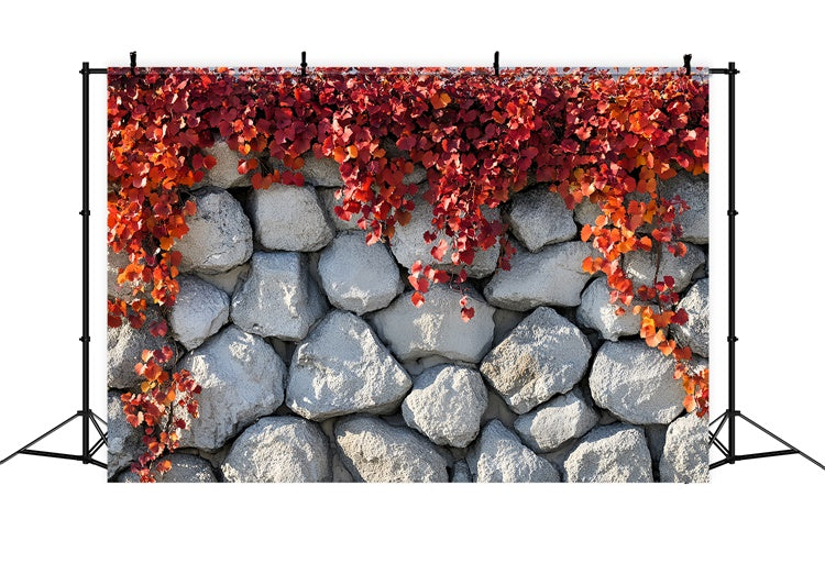 Herbst-Fotohintergrund Einfacher Charme Herbst Wandhintergrund CSH6-218