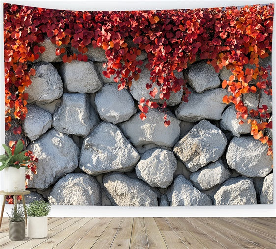 Herbst-Fotohintergrund Einfacher Charme Herbst Wandhintergrund CSH6-218