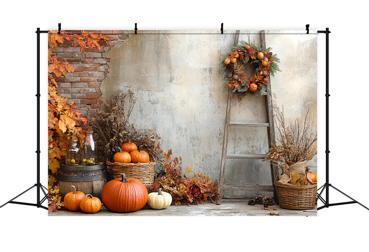 Herbst-Hintergrund für Fotos Rustic Harvest Corner Backdrop CSH6-219