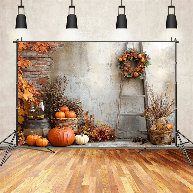 Herbst-Hintergrund für Fotos Rustic Harvest Corner Backdrop CSH6-219