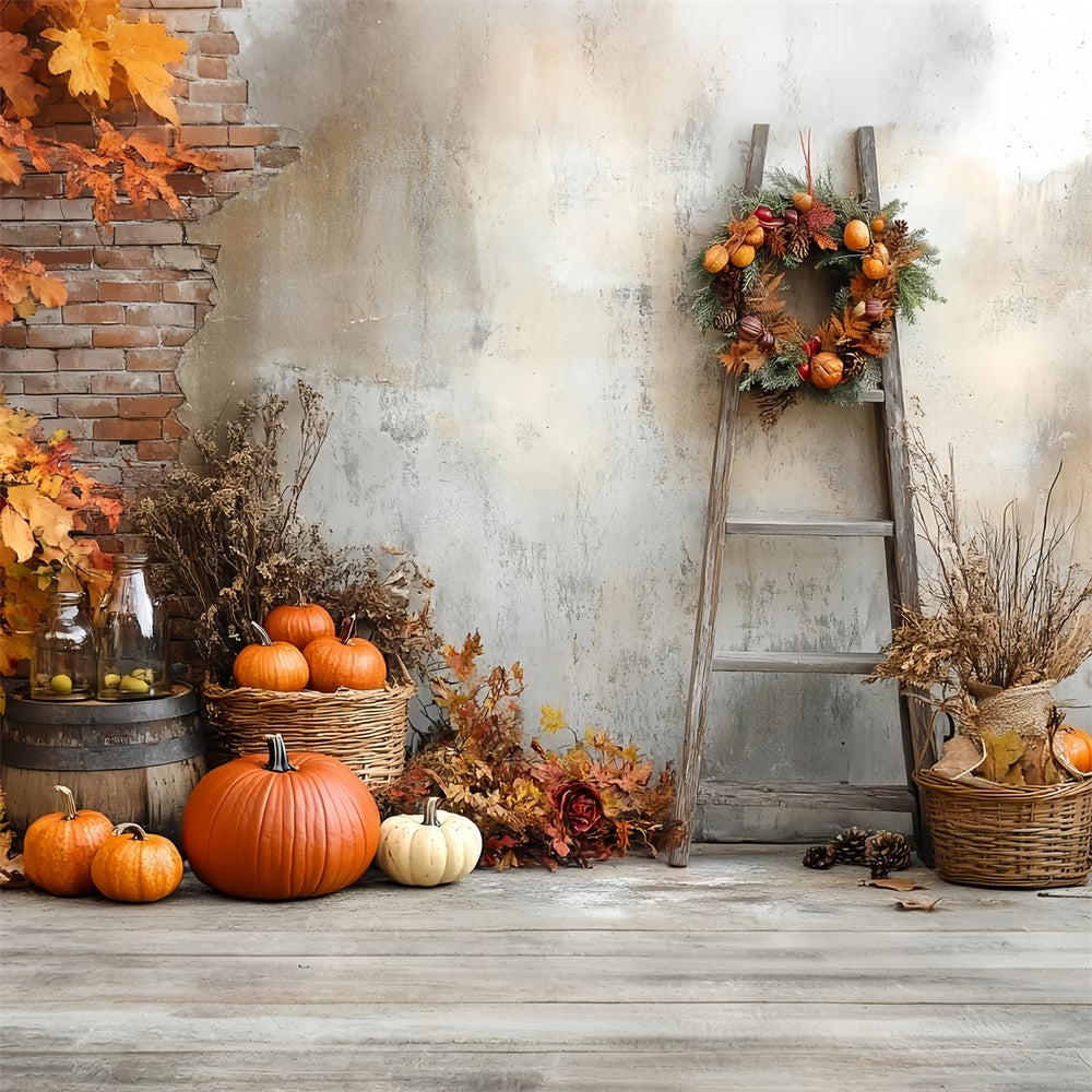 Herbst-Hintergrund für Fotos Rustic Harvest Corner Backdrop CSH6-219