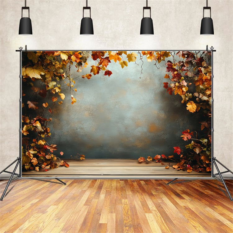Herbst Fotohintergrund Rustikaler Herbst Wandhintergrund CSH6-227