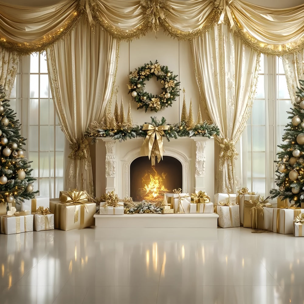 Weihnachten Kamin Backdrop Elegant Kamin Urlaub Hintergrund CSH6-262