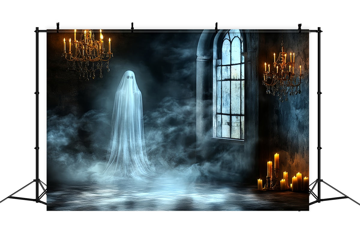 Fotografie Halloween Backdrop Geisterhaft Gothic Fenster Hintergrund CSH6-78
