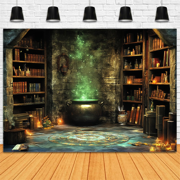 Halloween Fotohintergrund Zauberer Braukammer Hintergrund CSH6-90