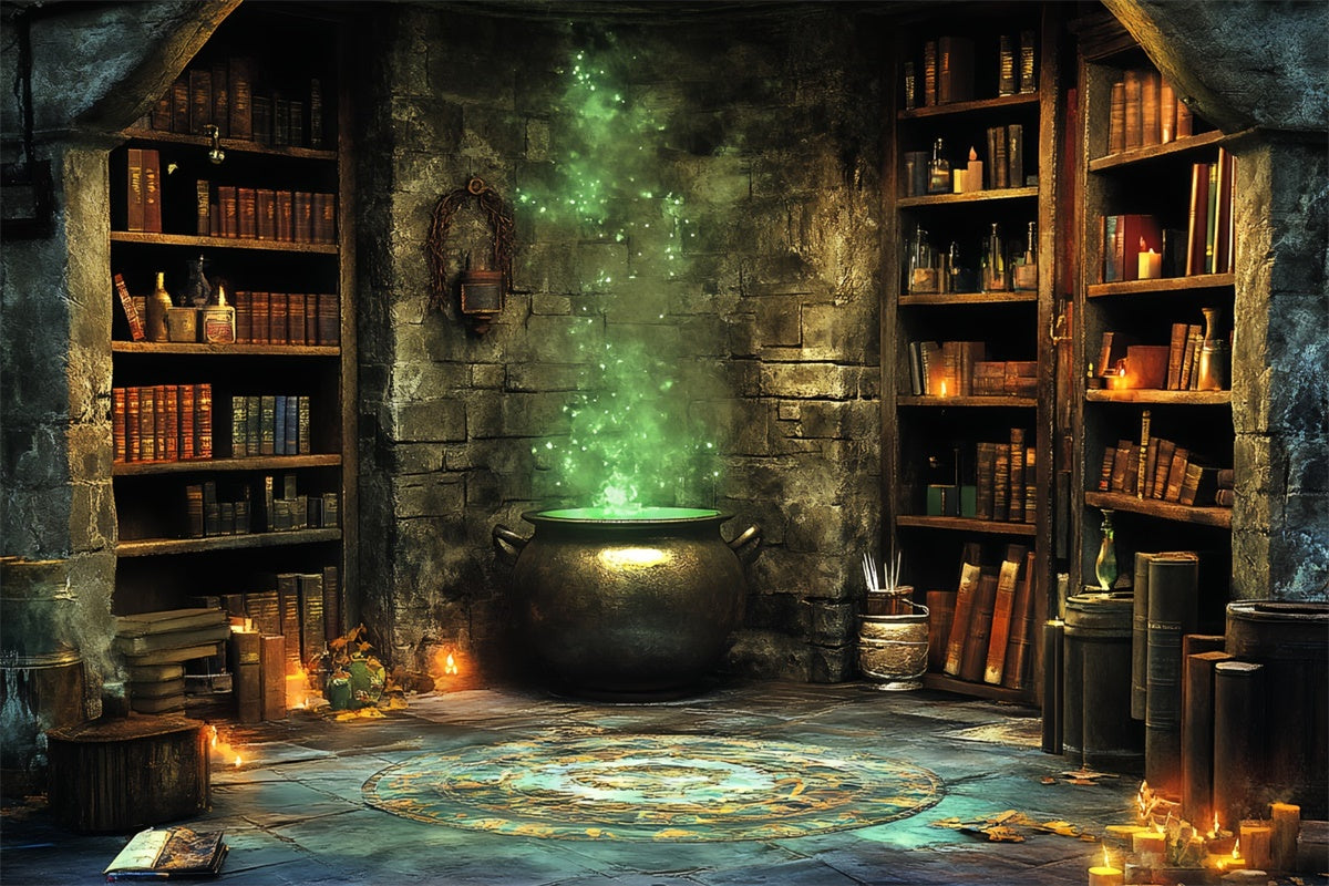 Halloween Fotohintergrund Zauberer Braukammer Hintergrund CSH6-90