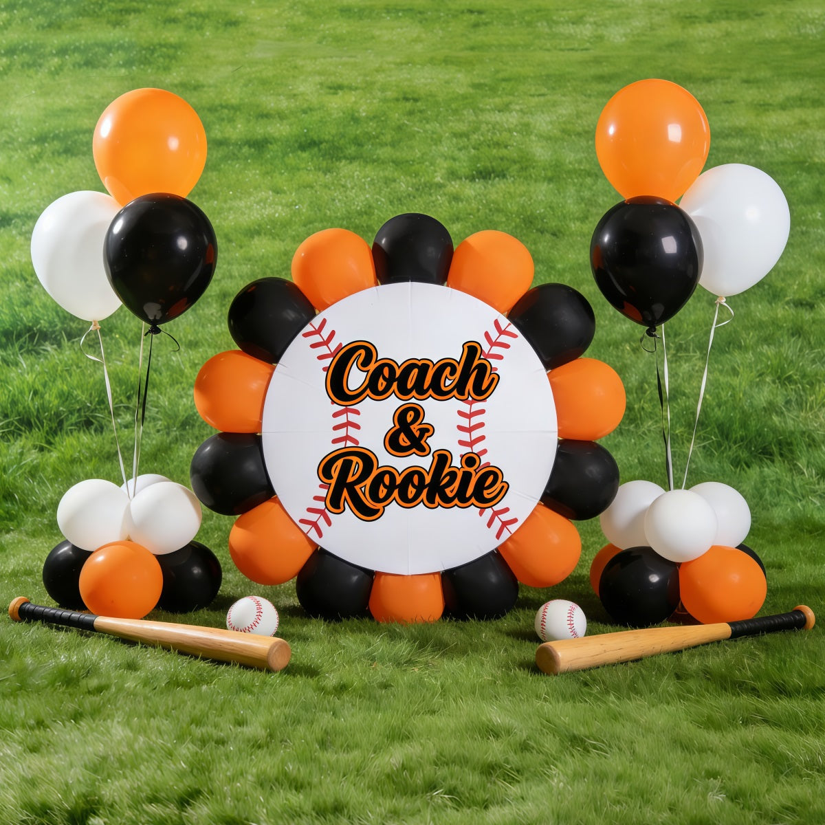 Baseball-Hintergründe Trainer Rookie Ballonfeld Sportfotografie-Hintergründe CSH61-190