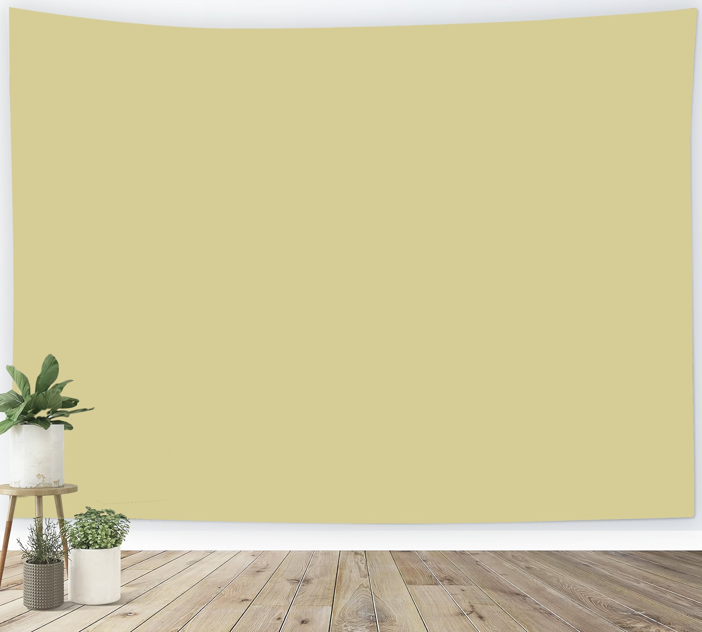 Gelber Hintergrund Warmes Buttergelb Sanfter Farbton Einfarbiger Fotohintergrund CSH62-11