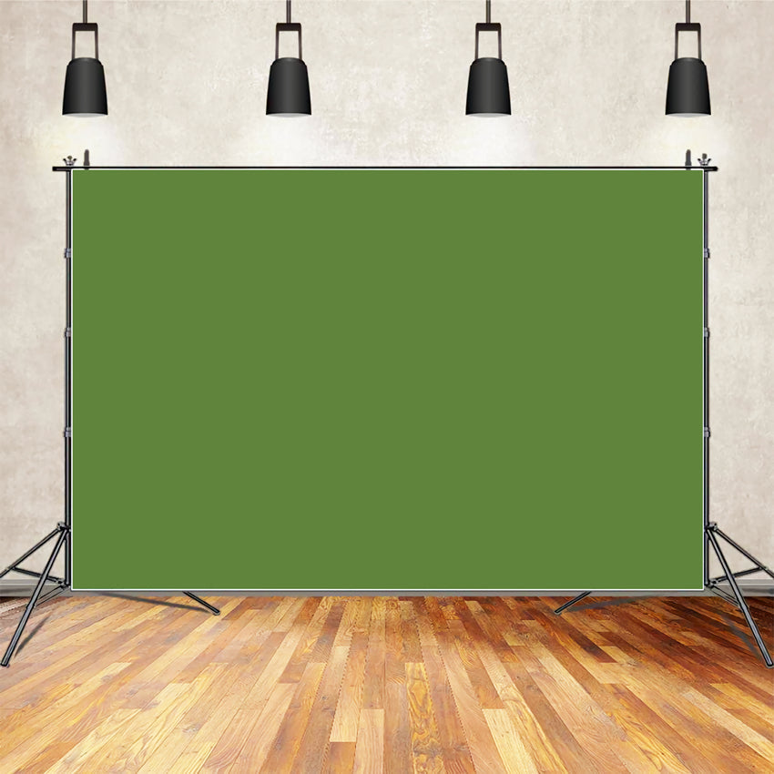 Grüner Fotohintergrund Olivgrün Erdfarben Einfarbig Einfarbige Hintergründe CSH62-28