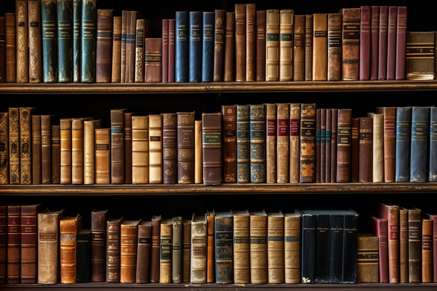 Bibliothek Bücherregal Bücher zurück zu Schule Hintergrund DBD7-24