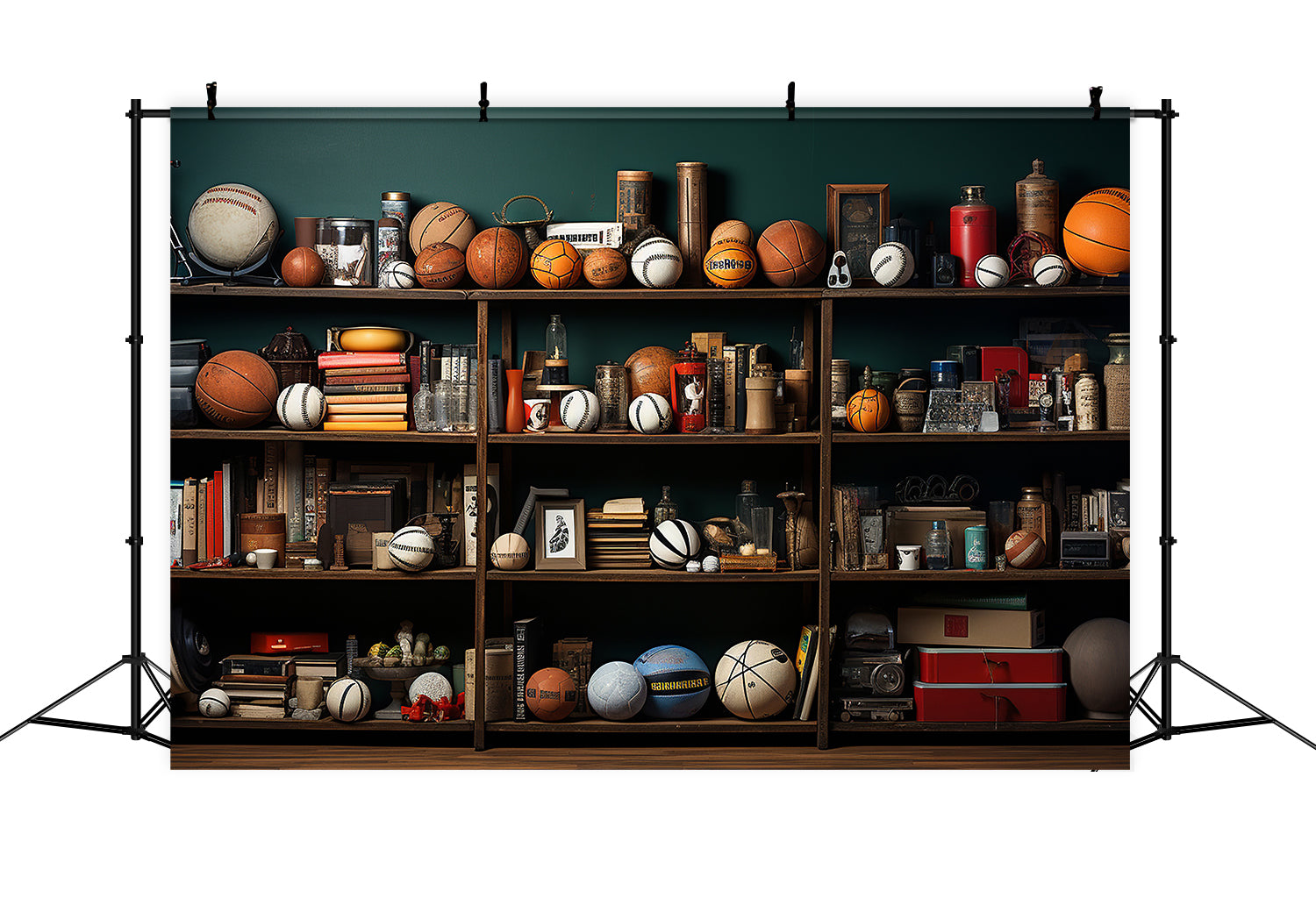 Sportbälle Regal Back to School Backdrop DBD7-59