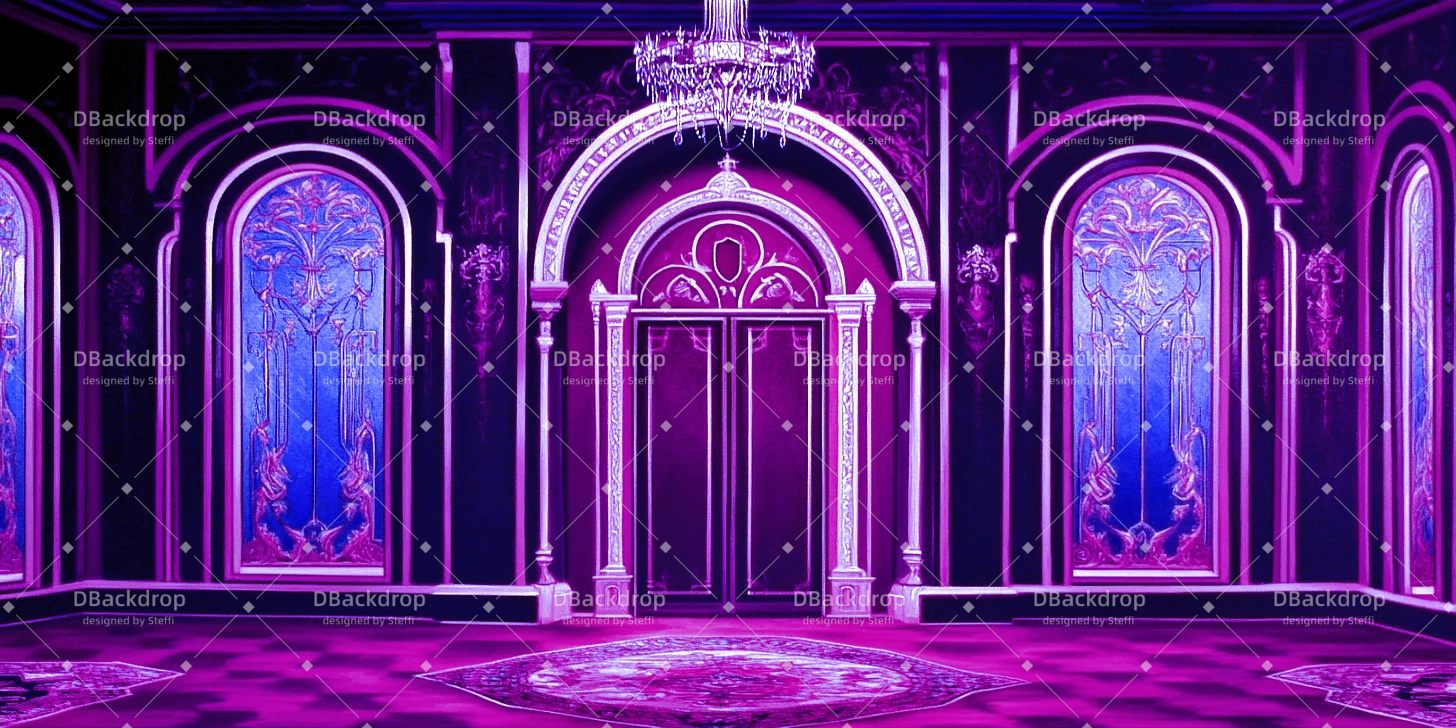 Kirchenbühnenhintergründe „Esszimmer“ Aufführungshintergründe CSH510-T6