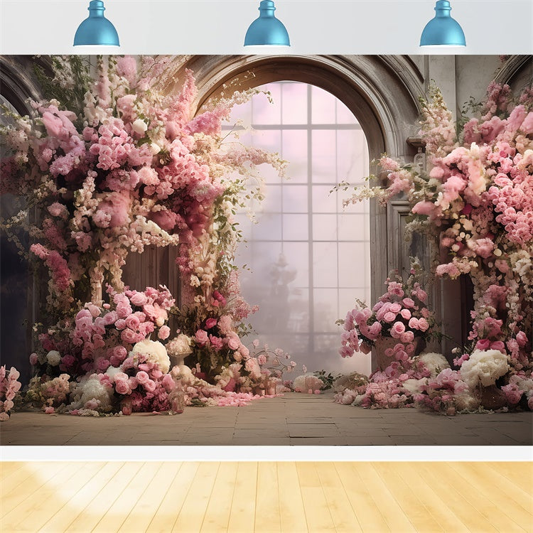 Muttertag Backdrop Ideen Enchanted Garden Rose Arch Backdrop GQ2-158