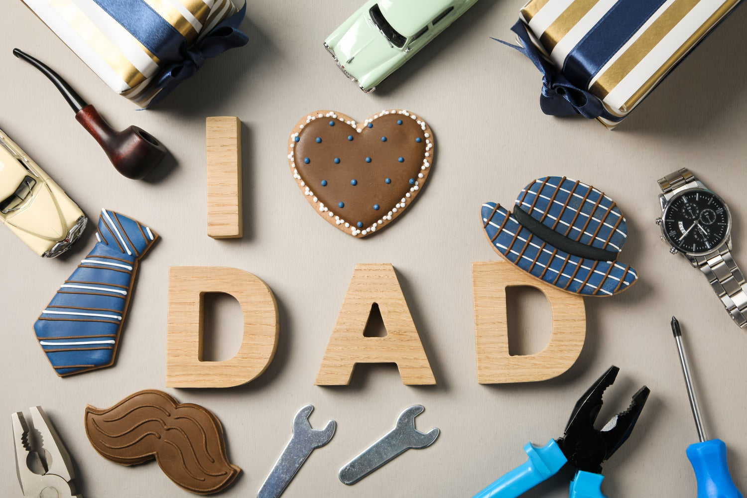 Vatertag Backdrops Dad Ever Tool Set Backdrop GQ2-208