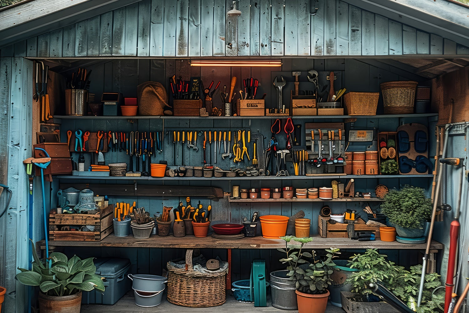 Vatertag Fotohintergrund Holzwerkbank Werkzeuge Hintergrund GQ2-230