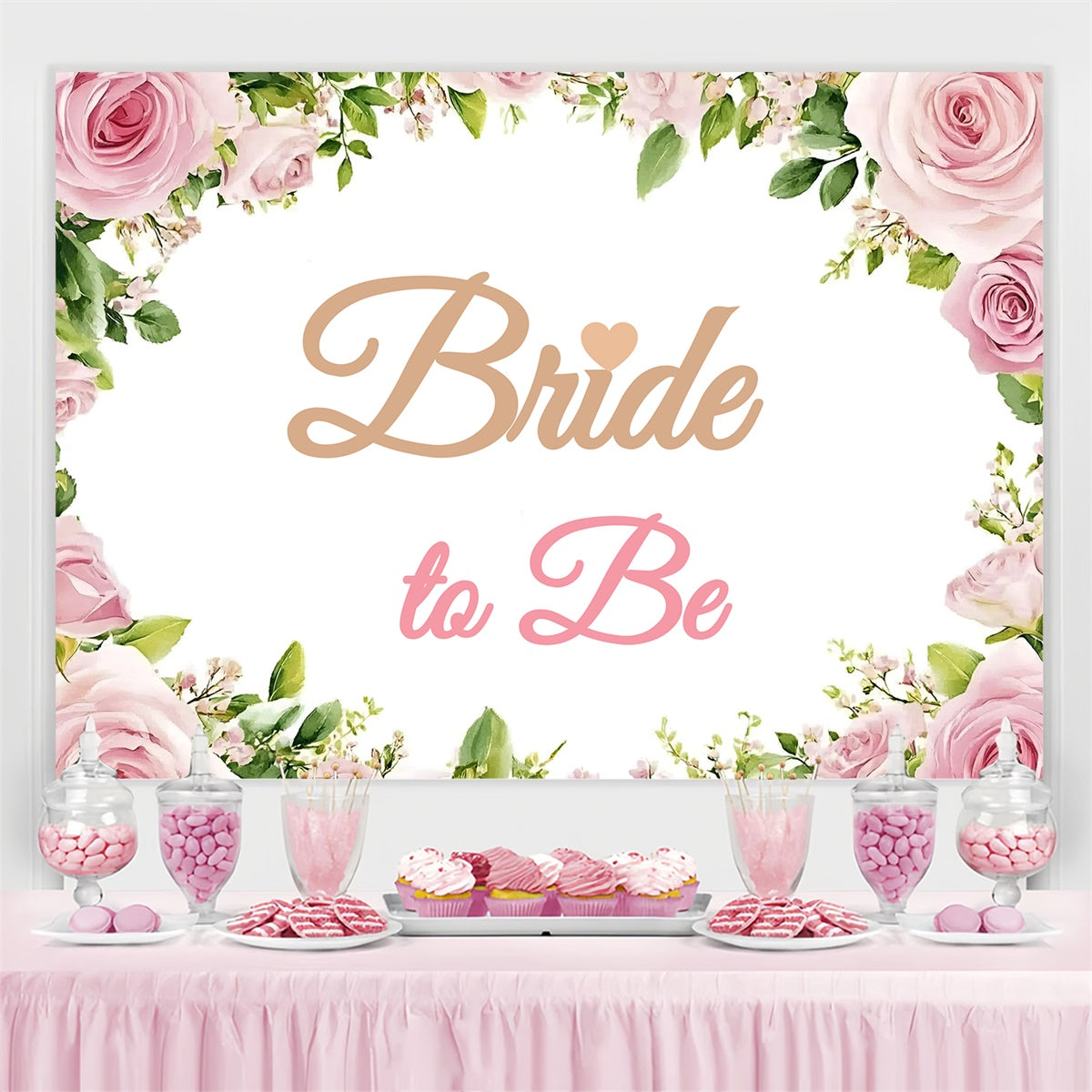Individuelle Hochzeit Fotokulisse Romantische Rose Garten Kulisse GQ3-223