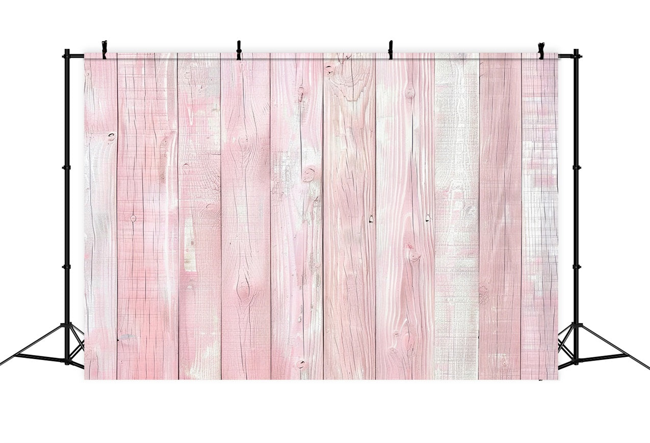 Rustikaler Holzhintergrund Vintage Pink Washed Backdrop GQ4-106