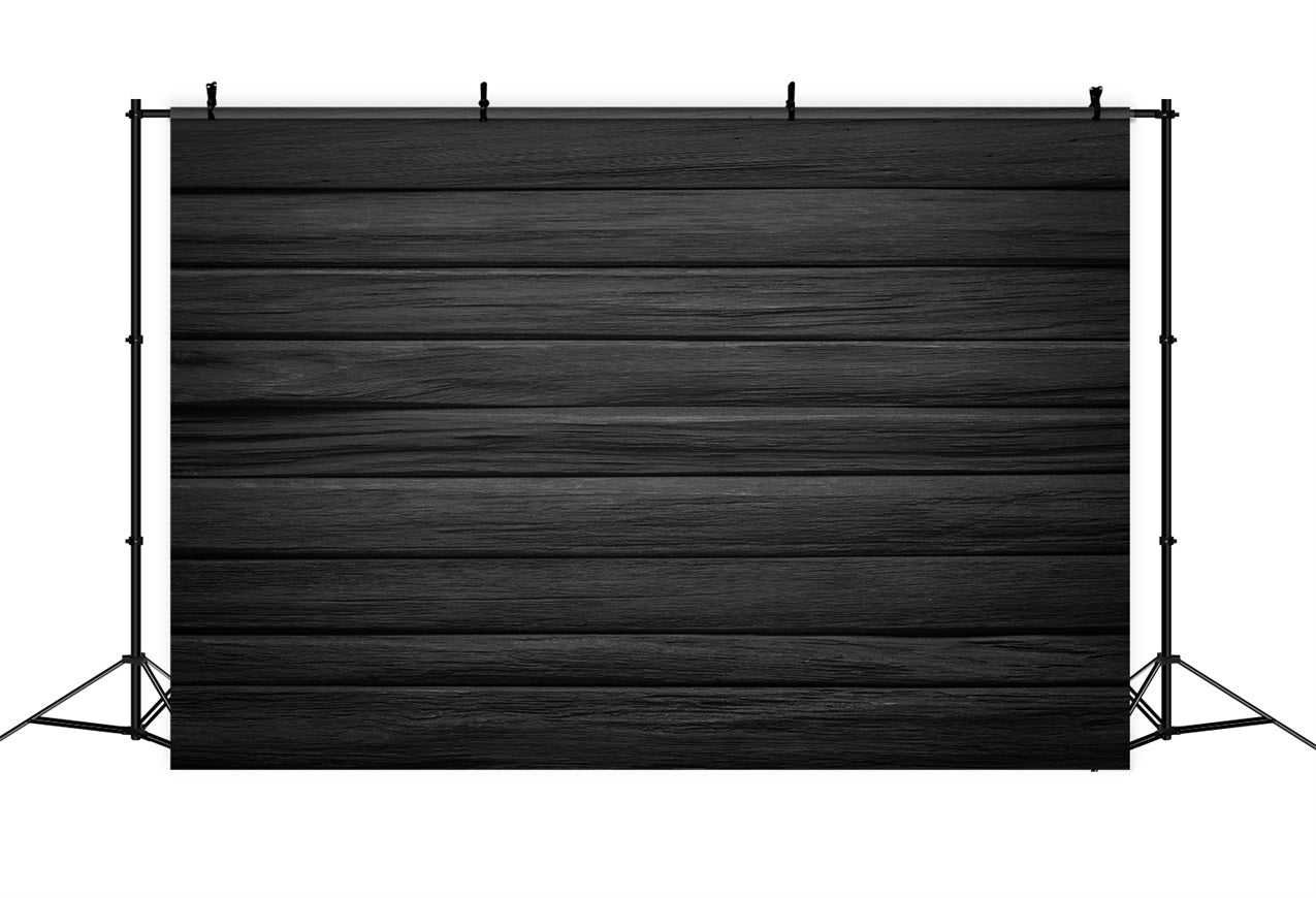 Schwarzes Holz Backdrop Schwarze Wand Backdrop GQ4-110