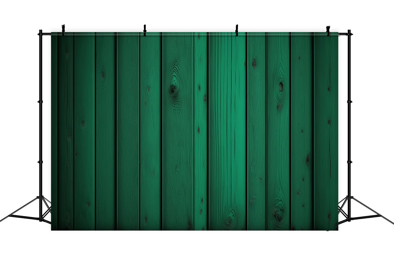 Holz Backdrops Grünes Paneel Rustikaler Hintergrund GQ4-111