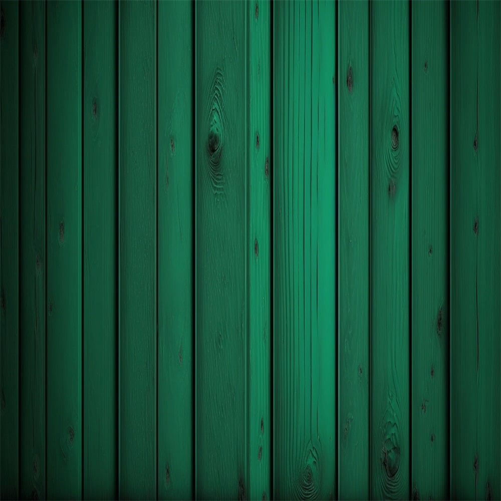 Holz Backdrops Grünes Paneel Rustikaler Hintergrund GQ4-111