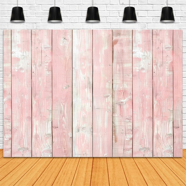 Holz Fotokulisse Romantisch Rosa Kulisse GQ4-114