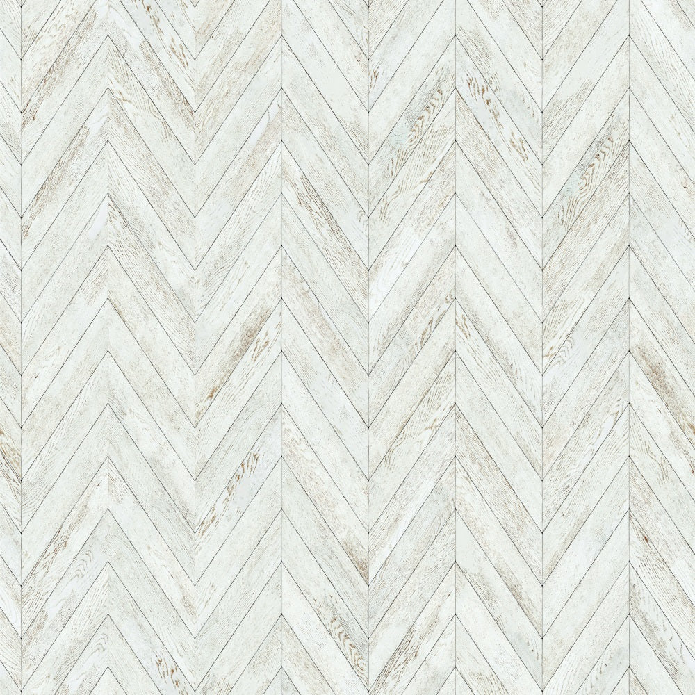 Weißes Holz Backdrop Chevron Muster Hintergrund GQ4-124