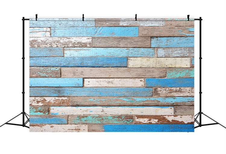 Holz-Hintergrundkulisse bemalt Küsten-Hintergrundkulisse GQ4-126