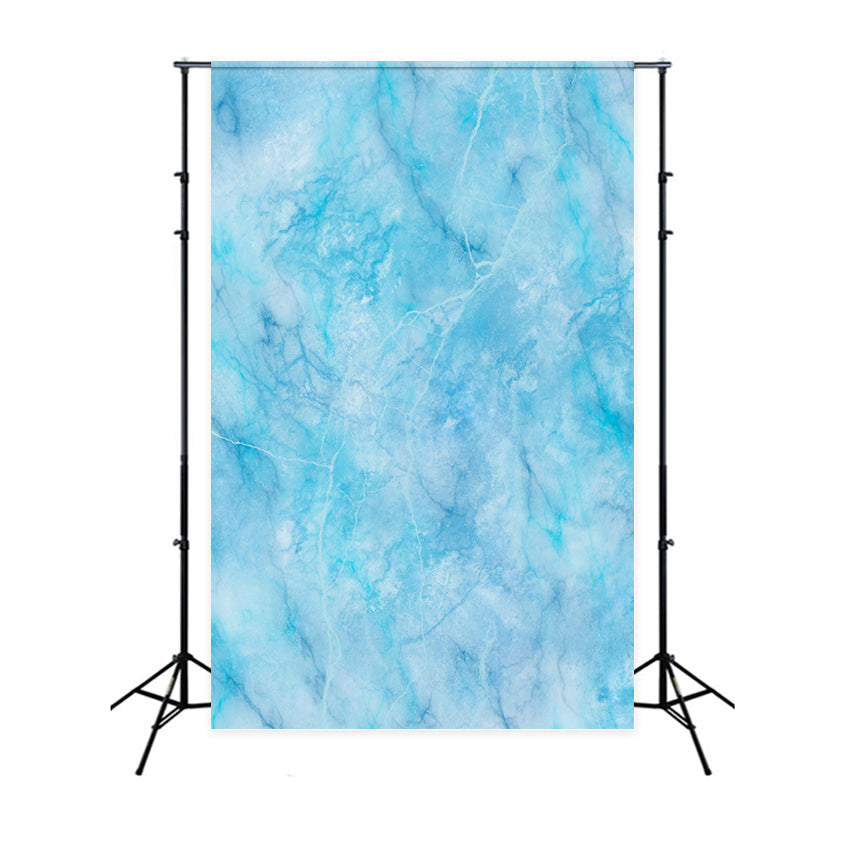 Blauer Marmor-Hintergrund Gefrorener Ozean Blauer Marmor-Hintergrund GQ4-158