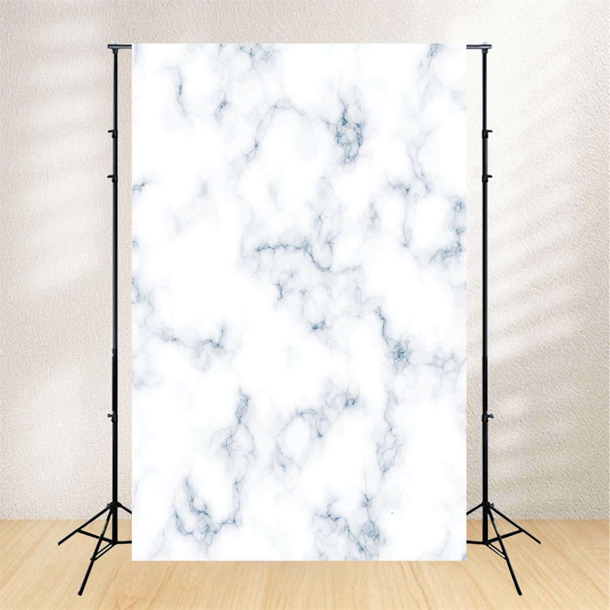 Marmor Fotohintergrund Sanfte weiße Äderung Textur Hintergrund GQ4-159